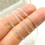 Load image into Gallery viewer, V199SS. Sterling Silver Smooth Oval Link Chain