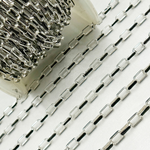 Load image into Gallery viewer, Black Rhodium and 925 Sterling Silver Paperclip Chains