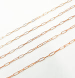 Load image into Gallery viewer, Rose Gold Filled Oval Link Chain. 1606RGF
