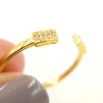 Load image into Gallery viewer, 14K Solid Gold Diamond Ring.