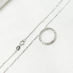 Load image into Gallery viewer, NT402333. 14K Solid Gold Diamond Necklace