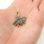 Load image into Gallery viewer, DC022. Diamond Sterling Silver Bee Pendant