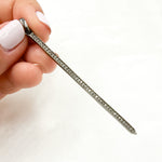 Load image into Gallery viewer, DC678. Diamond Silver Spike Pendant