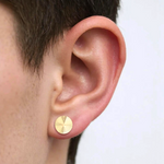 Load image into Gallery viewer, 14K Yellow Gold Circle Jewelry Set