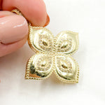 Load image into Gallery viewer, Diamond Sterling Silver Flower Pendant