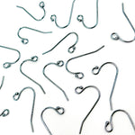 Load image into Gallery viewer, Shop Oxidized Sterling Silver Ball End Ear Wire