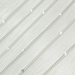 Load image into Gallery viewer, 69S1SS. Sterling Silver Satellite Curb & Diamond Cut Marina Link Chain