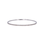 Load image into Gallery viewer, BNL68545. 14K Solid Gold Diamond Bangle