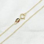 Load image into Gallery viewer, 14K Solid Gold Cable Necklace