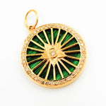 Load image into Gallery viewer, GDP230. 14K Solid Gold Star Pendant