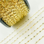 Load image into Gallery viewer, Gold Plated 925 Sterling Silver Flat Marina Link Chains