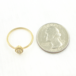 Load image into Gallery viewer, 14K Solid Gold Diamond Ring.