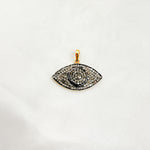 Load image into Gallery viewer, DP293. Diamond Sterling Silver Eye Pendant