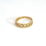 Load image into Gallery viewer, 14k Solid Gold Chain Ring. RAZ01182

