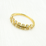 Load image into Gallery viewer, 14K Solid Gold Diamond Ring.
