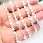 Load image into Gallery viewer, Silver Smooth Disc Chains