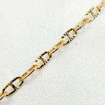 Load image into Gallery viewer, V247GF. 14K Gold Filled Diamond Cut Marina Link Chain