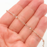 Load image into Gallery viewer, Shop 14k Solid Rose Gold Diamond Fancy Bars Bracelet