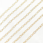 Load image into Gallery viewer, 1091GF. Gold Filled Oval Link Chain