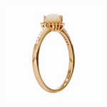 Load image into Gallery viewer, 14K Solid Gold Diamond and Gemstone Ring