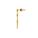 Load image into Gallery viewer, Yellow Gold Diamonds Dangle Earrings