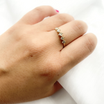 Load image into Gallery viewer, 14K Solid Gold Diamond Ring.