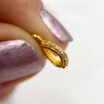 Load image into Gallery viewer, DC492. Diamond Sterling Silver Drop Bail