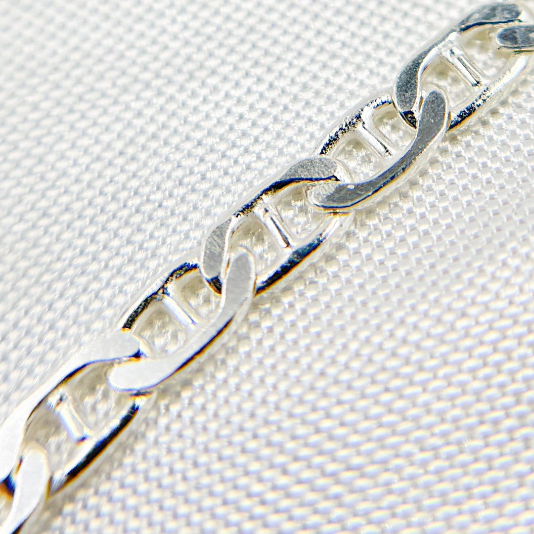 Silver Marina Link Chain