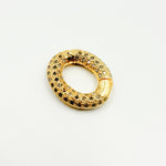 Load image into Gallery viewer, Buy Now Silver Oval Hinge Clasp