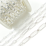 Load image into Gallery viewer, Diamond Cut Paperclip Chain