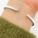 Load image into Gallery viewer, BNH68429. 14K Solid Gold Diamond Bangle