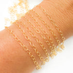 Load image into Gallery viewer, 1091GF. Gold Filled Oval Link Chain