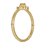 Load image into Gallery viewer, Gold Diamond Flower Rings