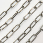 Load image into Gallery viewer, Book Silver Textured Paperclip Chains