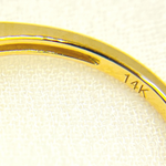Load image into Gallery viewer, 14K Solid Yellow Gold Diamond and Blue Sapphire Ring.