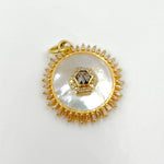 Load image into Gallery viewer, Shop Now 14K Gold Round Pendants