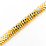 Load image into Gallery viewer, 290J02RUMBA. 14K Solid Gold Flat Snake Necklace