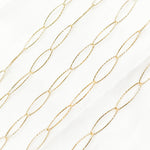 Load image into Gallery viewer, 925 Sterling Silver Diamond Cut Oval Link Chain