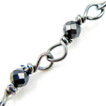 Load image into Gallery viewer, Oxidized Wire Wrap Chain