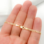 Load image into Gallery viewer, Bracelet. 14K Solid Gold Cuban Curb Bracelet