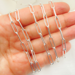 Load image into Gallery viewer, Sterling Silver Paperclip Chains