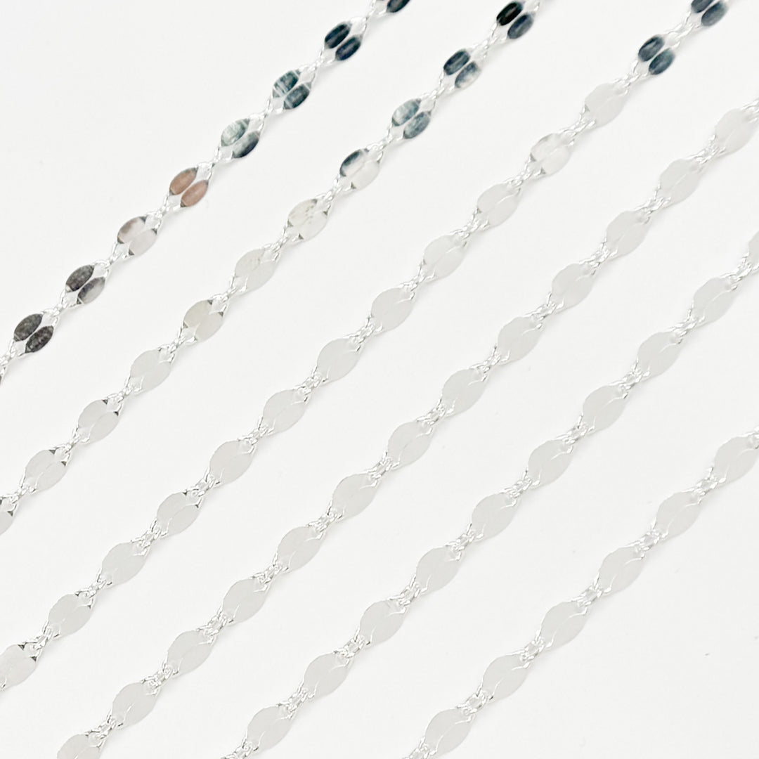 Shop Sterling Silver Flat Marina Link Chain