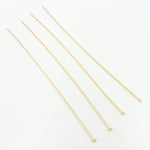 Load image into Gallery viewer, Gauge Gold-filled Flat 3 Inch Headpin