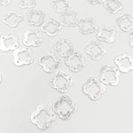 Load image into Gallery viewer, White Sterling Silver Brushed Flower Connector