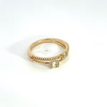Load image into Gallery viewer, 14k Solid Gold Diamond Ring.