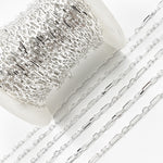 Load image into Gallery viewer, Shop Now Silver Diamond Cut Paperclip Chain