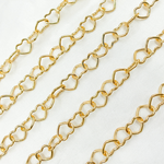Load image into Gallery viewer, 14k Gold Filled Smooth Heart Link Chain