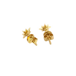Load image into Gallery viewer, ER413159Y. 14K Solid Gold Star Diamond Studs Earrings