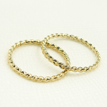 Load image into Gallery viewer, 14K Solid Gold Braid Ring. ZGG676