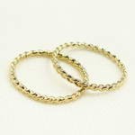 Load image into Gallery viewer, 14K Solid Gold Braid Ring. ZGG676
